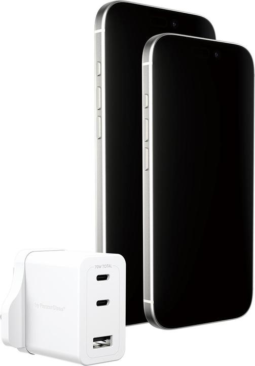 Actual product image PanzerGlass empower by?? High-Speed 70W Multiple Ch (70 W, 3 ports)