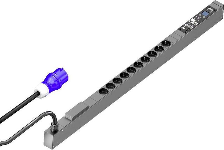 Actual product image Rittal 7979211 PDU metered 16A/1P CEE 10xCEE7/3 Schuko PDU Basic Power distribution