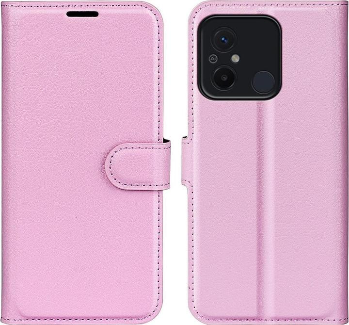 Actual product image Cover-Discount Xiaomi Redmi 12C - Leather Case Cover pink (Xiaomi Redmi 12C)