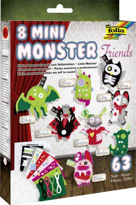 Folia Mini Monster Friends