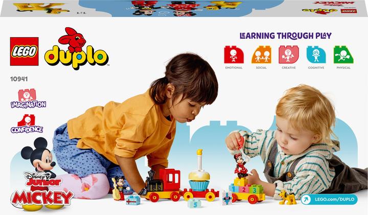 Actual product image LEGO Mickey and Minnie's Birthday Train (10941)