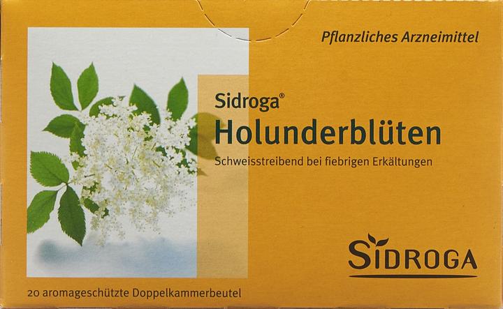Produktbild Sidroga Holunderblüten Tee Beutel (50 g)