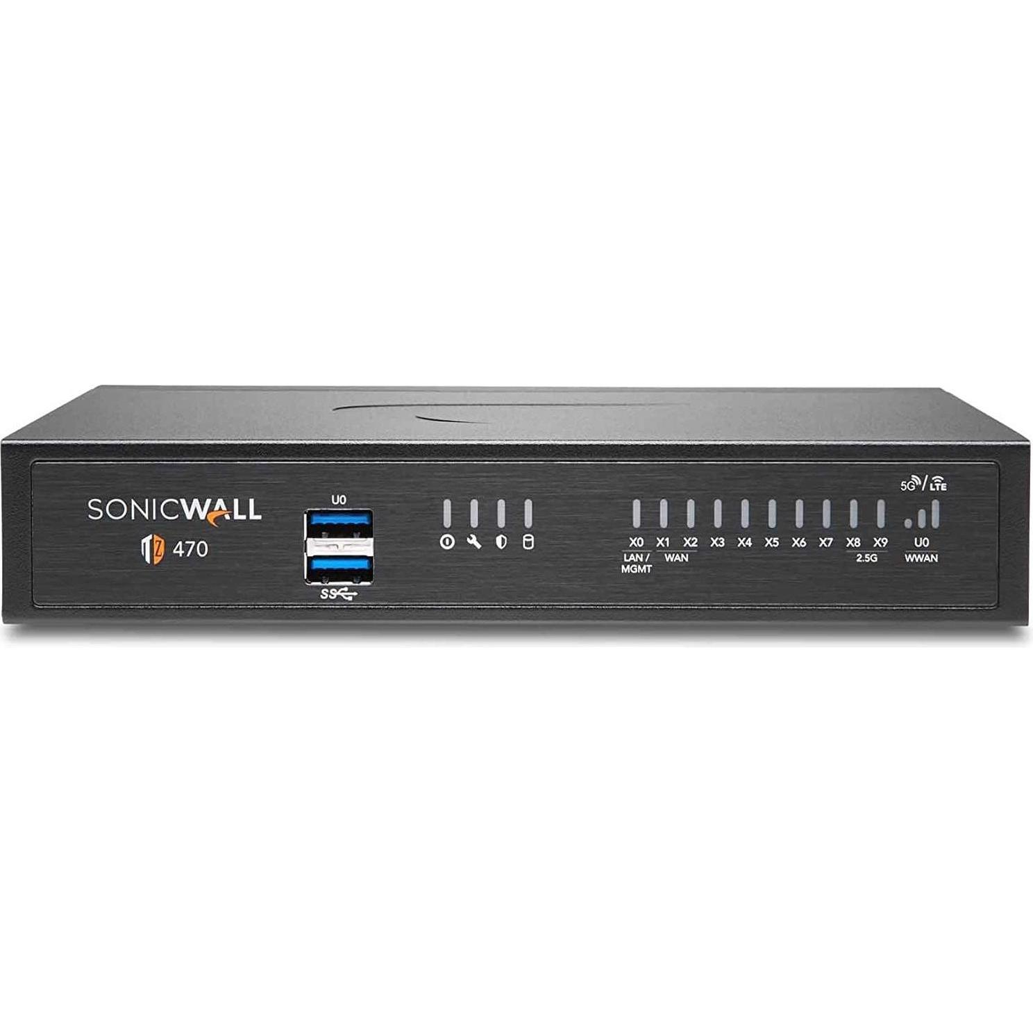 SonicWall TZ470 SEC UPG PLUS ESS ED 2Y, Firewall