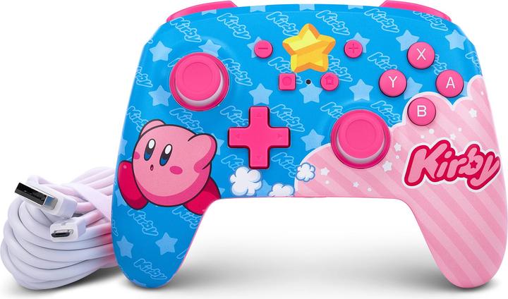 Actual product image PowerA Enhanced Wired Controller Kirby (Switch)
