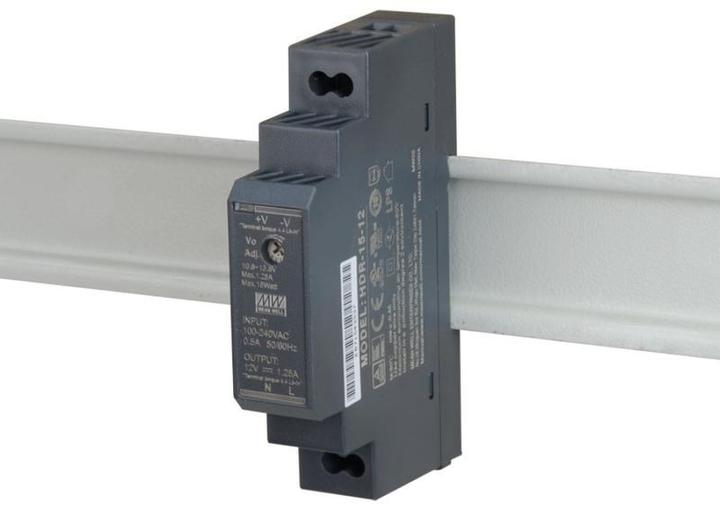 Produktbild No Name DIN-Netzteil Mean Well HDR-15-12