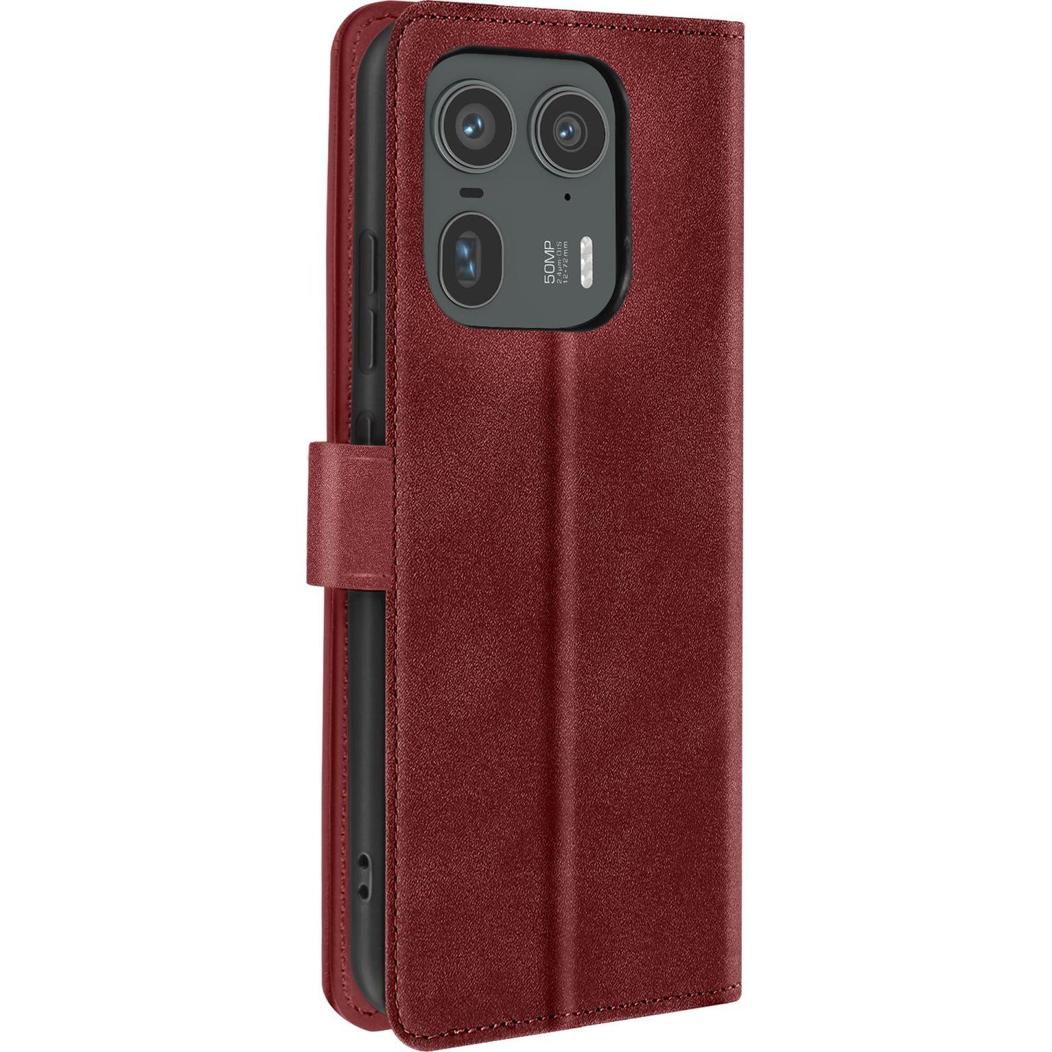Thumbnail - Avizar Khazneh Cover Series (Motorola Edge 50 Ultra), Smartphone Hülle, Rot