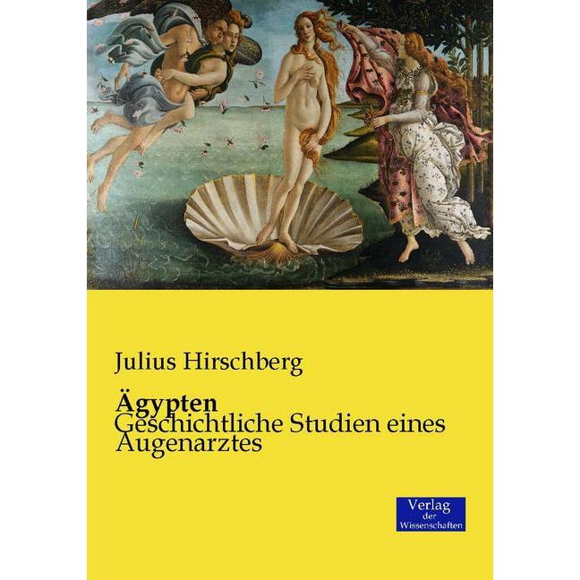 Ägypten, Fachbücher von Julius Hirschberg