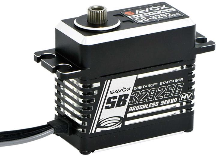 Image du produit Savöx SB-3292SG (8,4V/55kg/0,055) Brushless Digital Standard Servo mit Alugehäuse