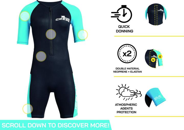 Productafbeelding Cressi Tiburon (2 mm, S)