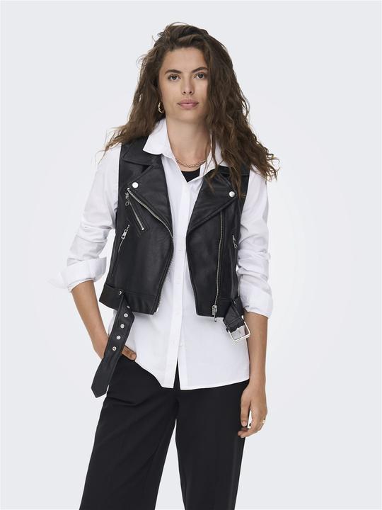 Produktbild Only Gilet in Lederoptik (S)