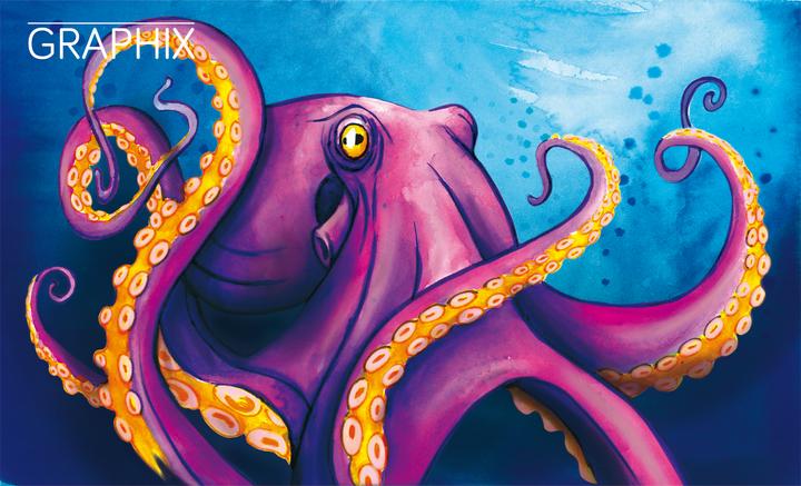 Image du produit Magni 0145000000106 - Aqua Pen Graphix, Octopy, Set de 24 feutres aquarellables aux couleurs brillantes (24 x)