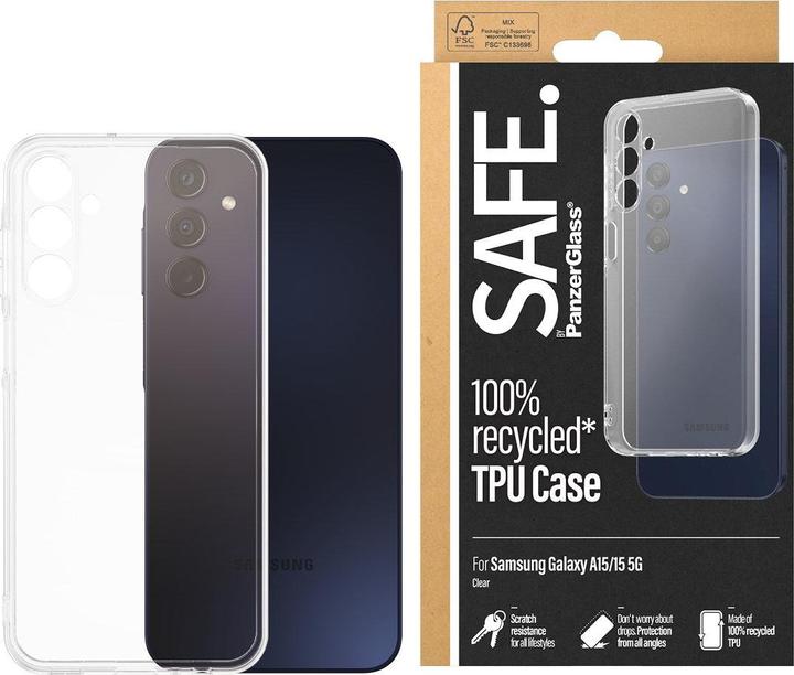 Produktbild Safe Clear TPU Case (Samsung Galaxy A15)