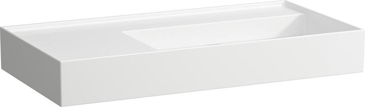 Produktbild Laufen Waschtisch KARTELL 900x460mm Abl. li o ÜL o Hahnloch weiss (460 mm, 900 mm)