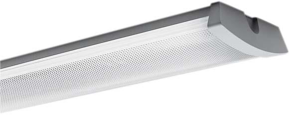 Produktbild LTS LED-Anbauleuchte ALLFIVE IP44 640857 ** 28/36W 4600/6100lm 3000K prism L=1,2 (6100 lm)