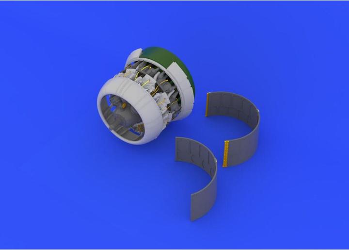 Actual product image Eduard F4U-1D for Tamiya