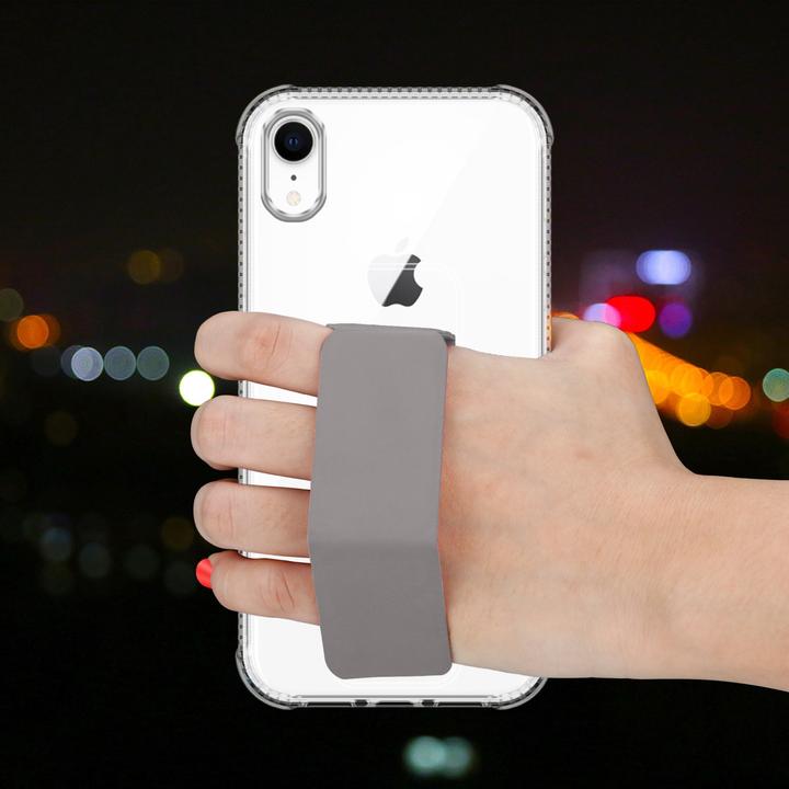 Actual product image Cadorabo Case for Apple iPhone XR in TPU with holder LM167 Style (Apple iPhone XR)