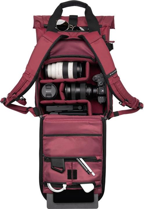Actual product image Wandrd PRVKE 31L Rhone Burgundy Photo Bundle V4 (Photo backpack, 31 l)