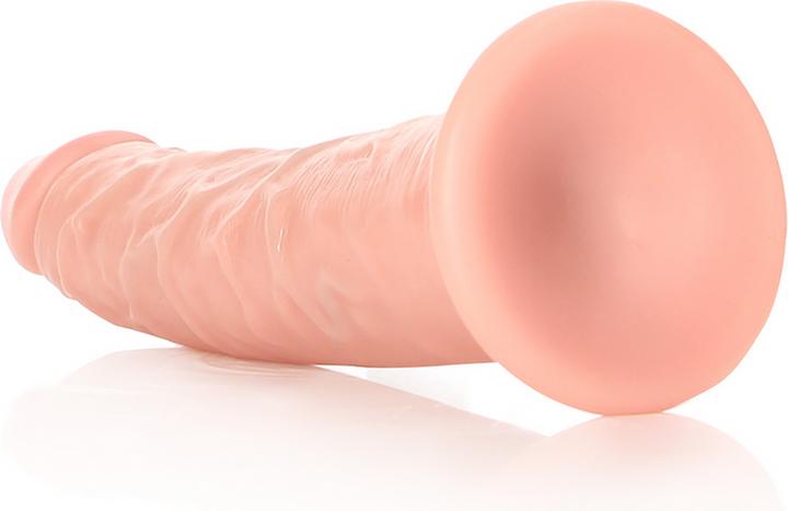 Actual product image RealRock Slim Realistic Dildo with Suction Cup - 6"/ 15,5 cm