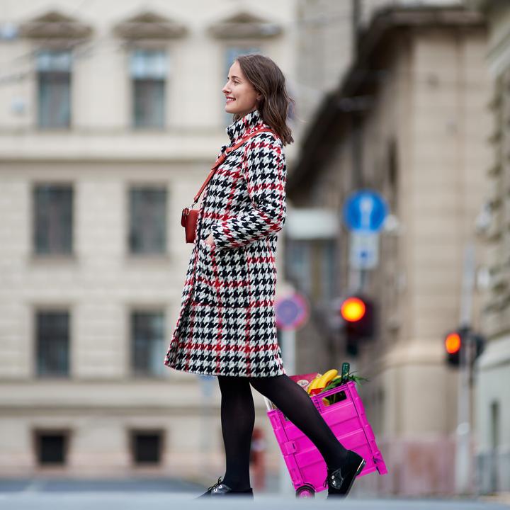 Image du produit Relaxdays Chariot à provisions