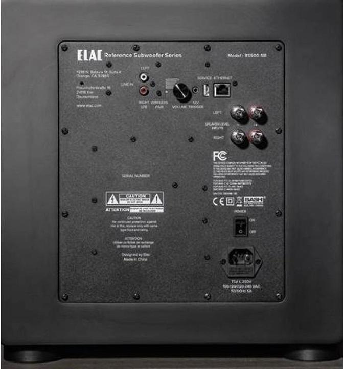 Image du produit ELAC RS 500 SB *noir (1 pièce, 500 W)