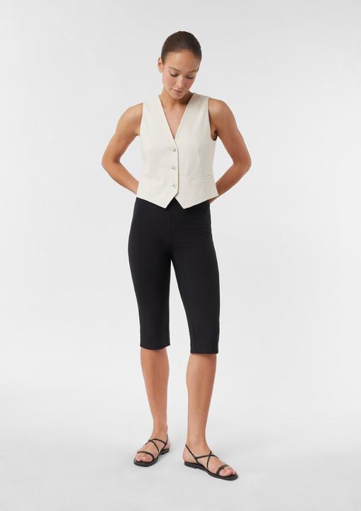 Image du produit Comma Hose Capri-Hose im Skinny Fit mit Teilungsnähten (Bande de fréquences 38 (2600 MHz))