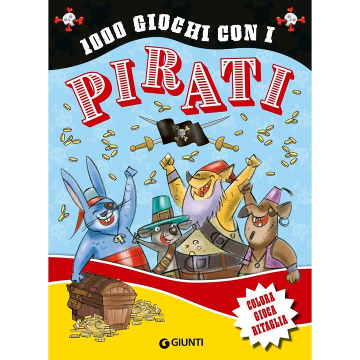 Productafbeelding 1000 spellen met piraten (Italiaans)