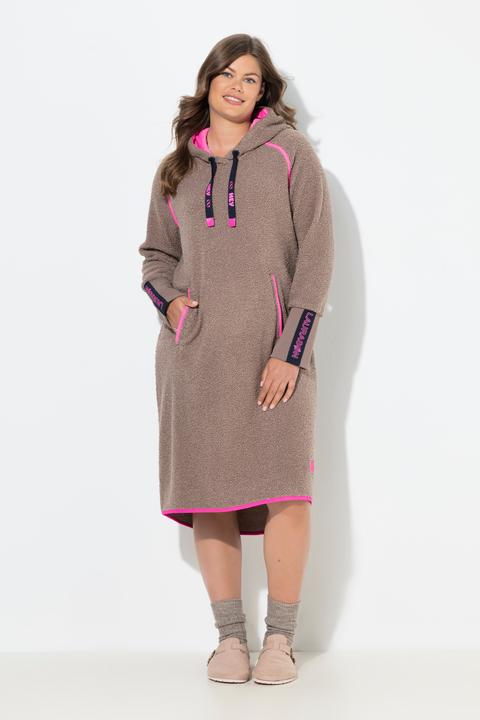 Produktbild Laurasøn Teddy-Kleid, Langarm, Kapuze, OEKO-TEX (44, 46)