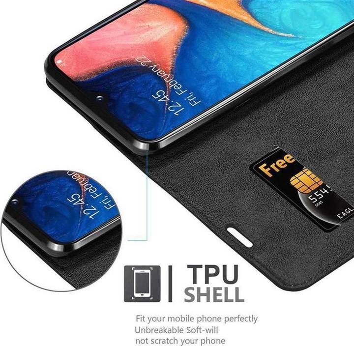 Productafbeelding Cadorabo Boek Onzichtbare Magneethoes (Samsung Galaxy A10e, Samsung Galaxy A20e)