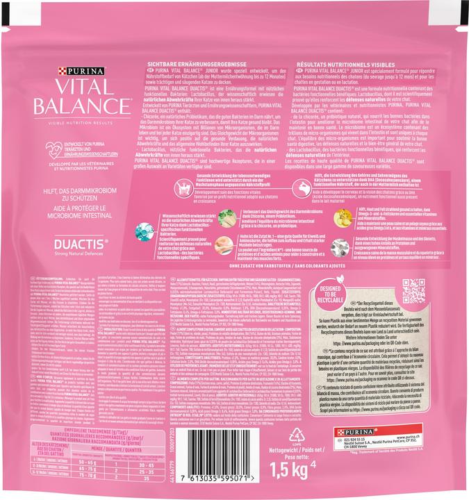 Actual product image Vital Balance Junior (Junior, 1 pcs., 1500 g)