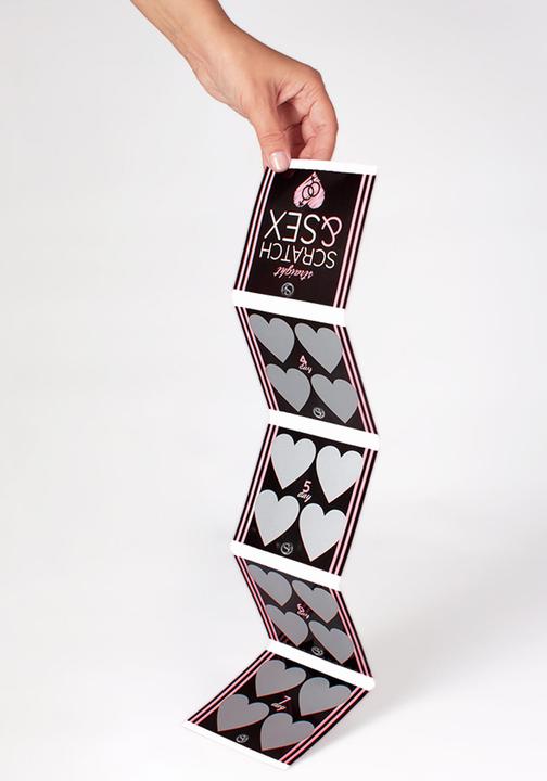 Actual product image Secret play Scratch & Sex Straight (Deck of cards, German, Spanish, French, Portuguese, English)