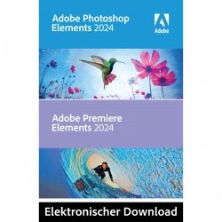 Produktbild Adobe Photoshop & Premiere Elements 2024 (1 User, unbegrenzt)