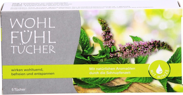 Produktbild Coolike Wohlfühltücher, 5 St. Tücher (Körperlotion)