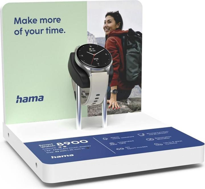 Produktbild Hama Smart Watch 8900 Test Module Silver 18x18cm Engels (73297957)