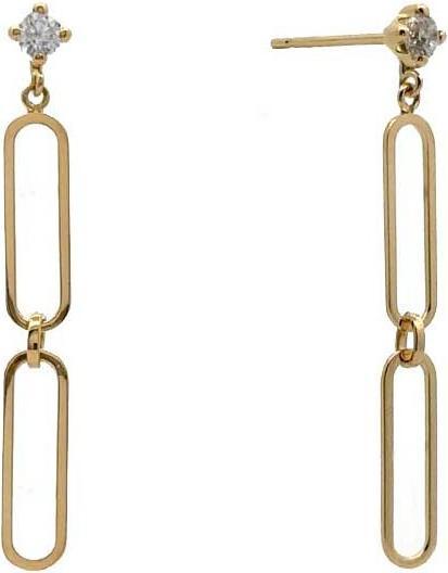 Image du produit Passion Boucles D'Oreilles Or 9 Carats - Zirconia