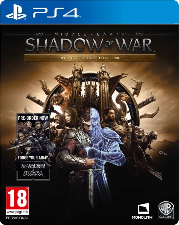 WB Middle-Earth: Shadow of War - Gold Edition (PS4)