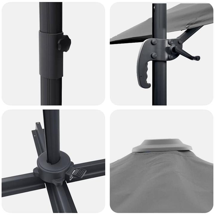 Image du produit vidaXL Roma Parasol (2.84 m)