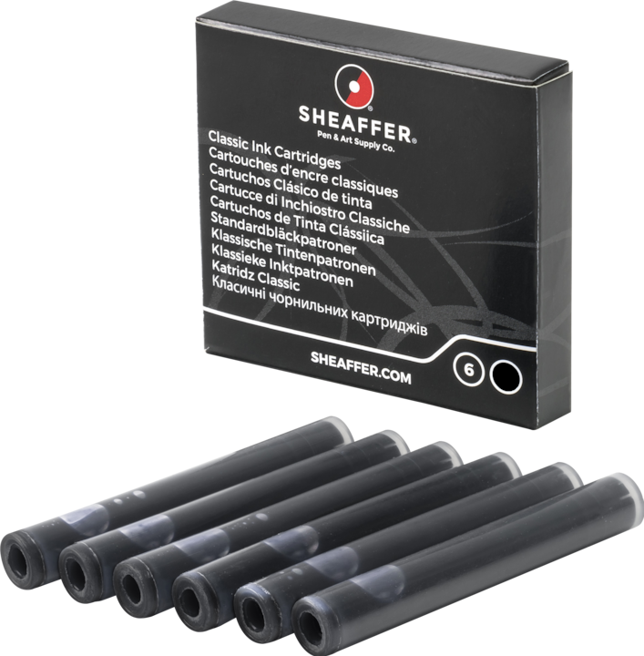 Actual product image Sheaffer Replacement ink cartridges for fountain pen (ink cartridges, Black)