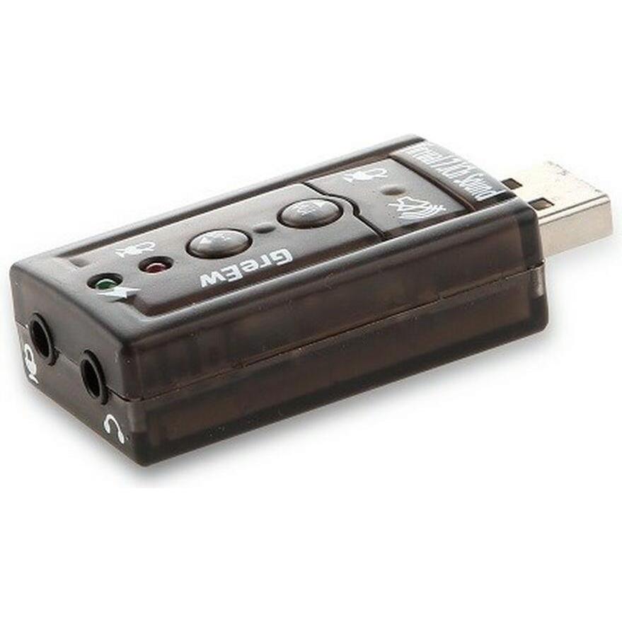 Savio AK-01 Scheda Audio 7.1 Canali USB (USB), Scheda audio, Nero
