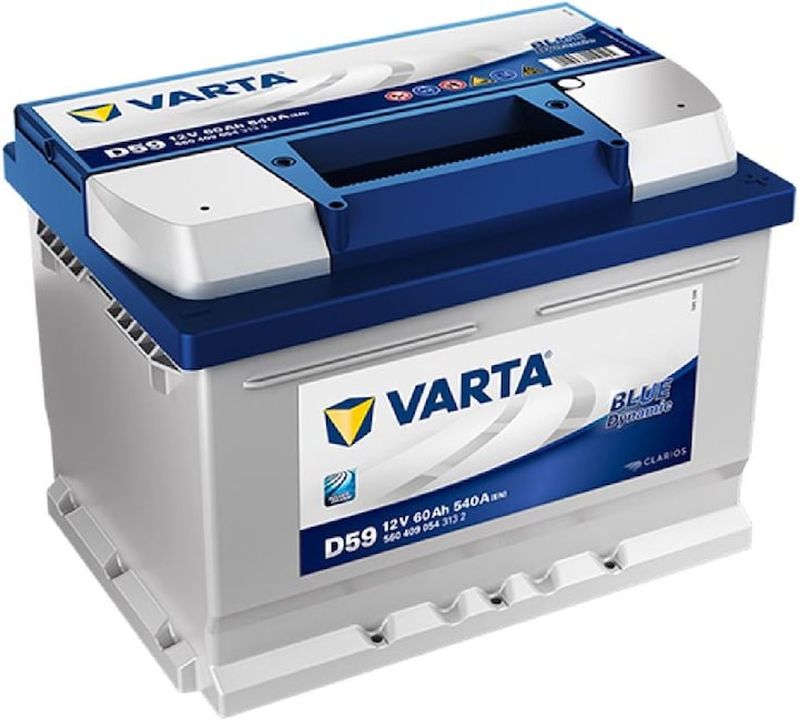 Actual product image Varta Blue Dynamic D59 (12 V, 60 Ah, 540 A)