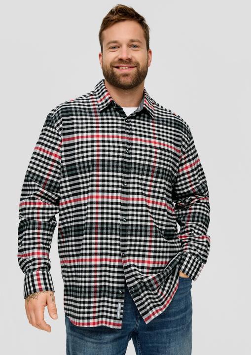 Immagine prodotto s.Oliver Hemd Karohemd aus Baumwollstretch (XXL)