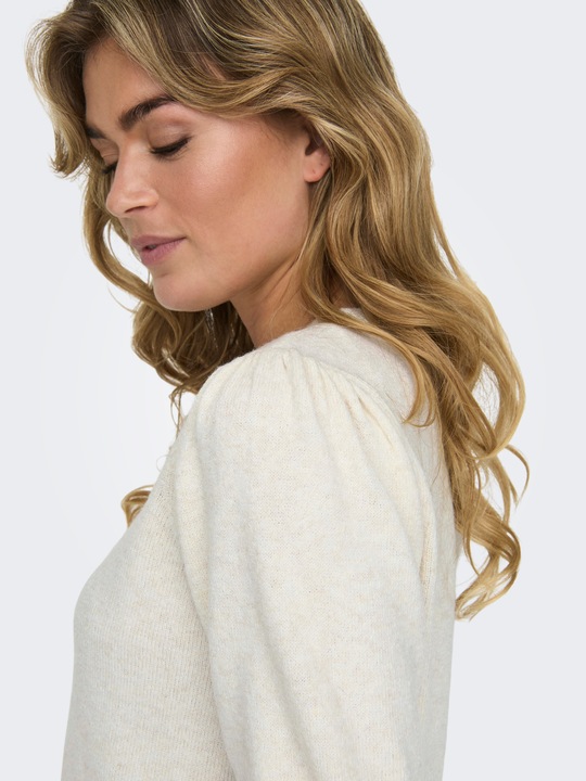 Actual product image Only Knit fit round neck pullover knitted jumper (L)