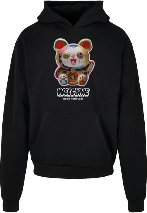 Actual product image Urban Classics Welcome Cat Ulrta Heavy Oversize Hoodie - 91521 (3XL)