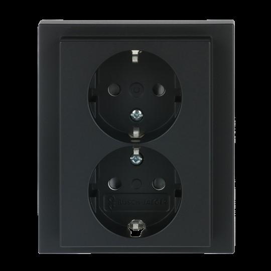 Produktbild Busch-Jaeger SCHUKO-Doppelsteckdose