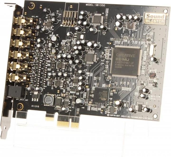 Image du produit Creative Sound Blaster Audigy Rx (PCI-E x1)