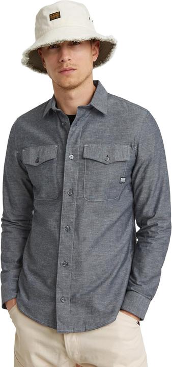 Produktbild G-Star Marine Slim Shirt LS (S)