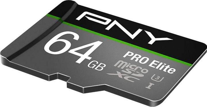 Produktbild PNY Pro Elite (64 GB, microSDXC, U3, UHS-I)