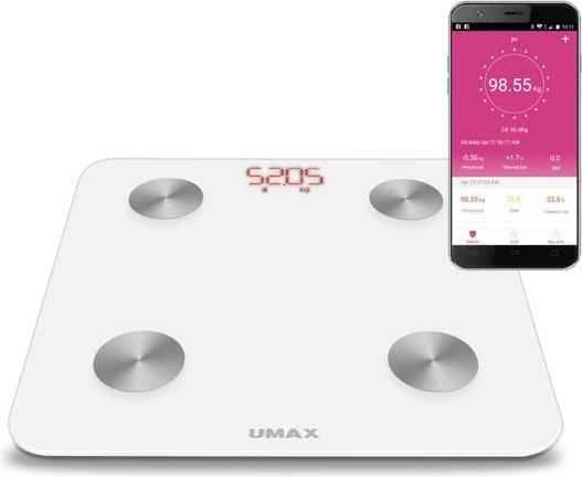 Produktbild UMAX vonios Smart Scale US20M (UB605) (150 kg)