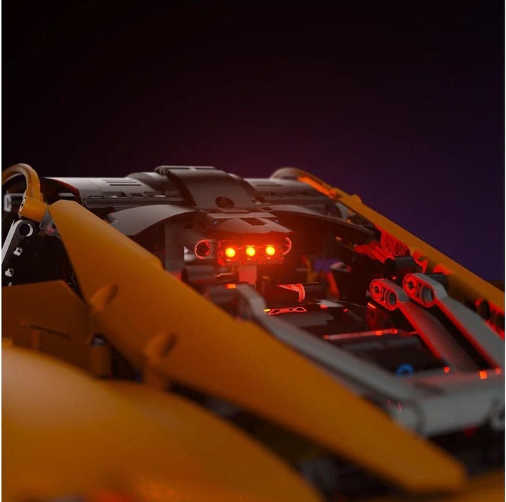 Actual product image Light my bricks LMB 2.0 LED light set for LEGO 47172 McLaren P1