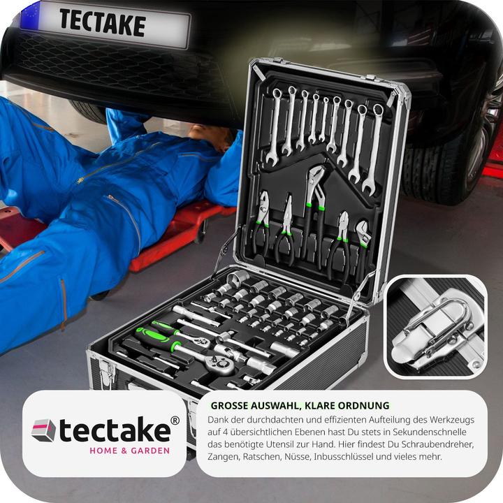 Actual product image tectake Trolley Tool Case (1200 pieces)