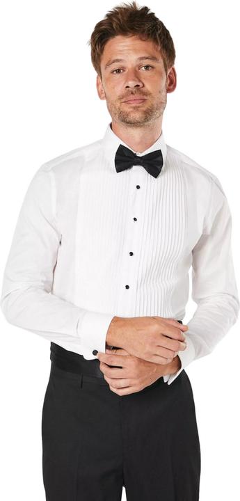 Actual product image Burton Mens Pleat Front Slim Formal Shirt